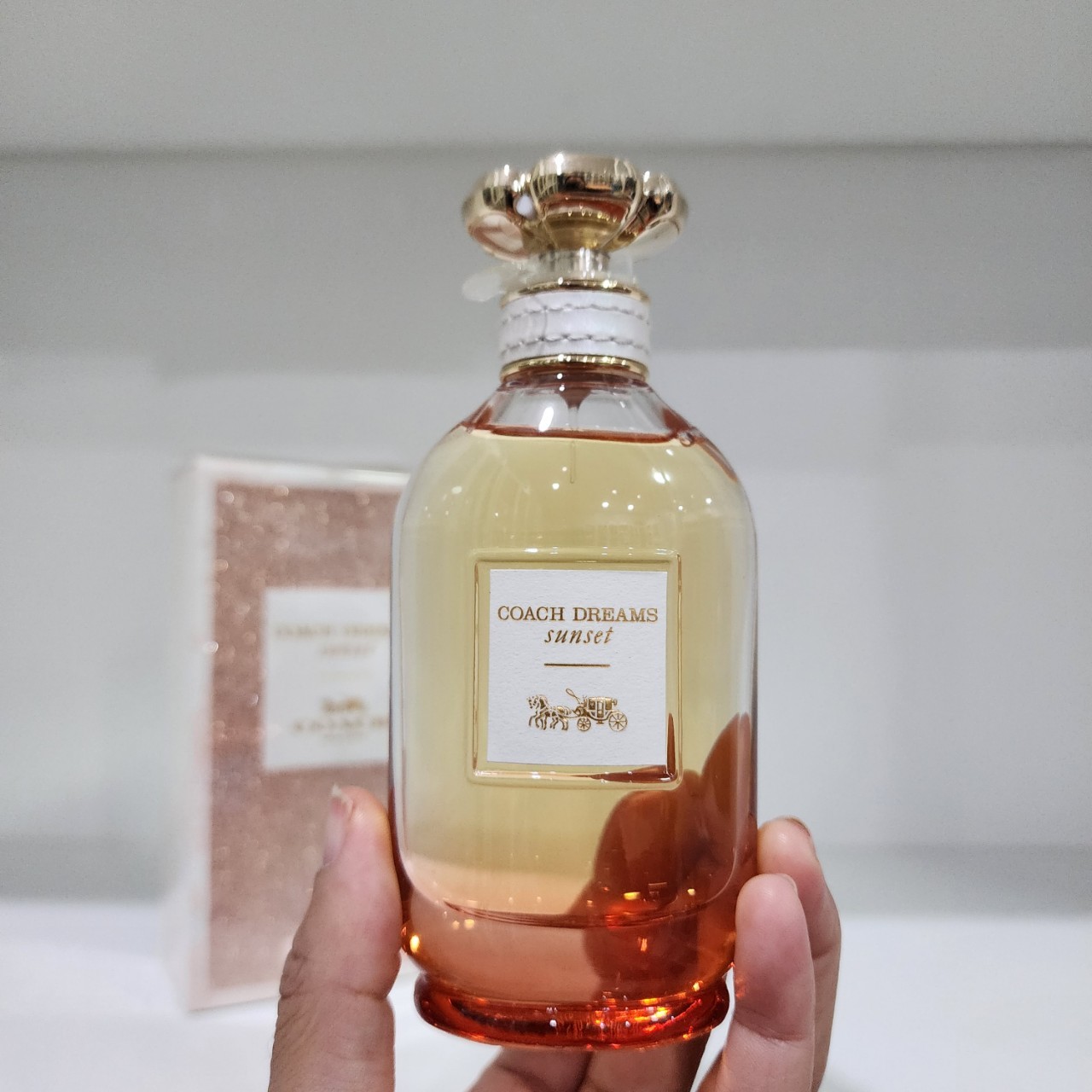 น้ำหอมแท้ Coach Dreams Sunset Eau De Parfum 90ml กล่องจริงแกะซีลแล้ว