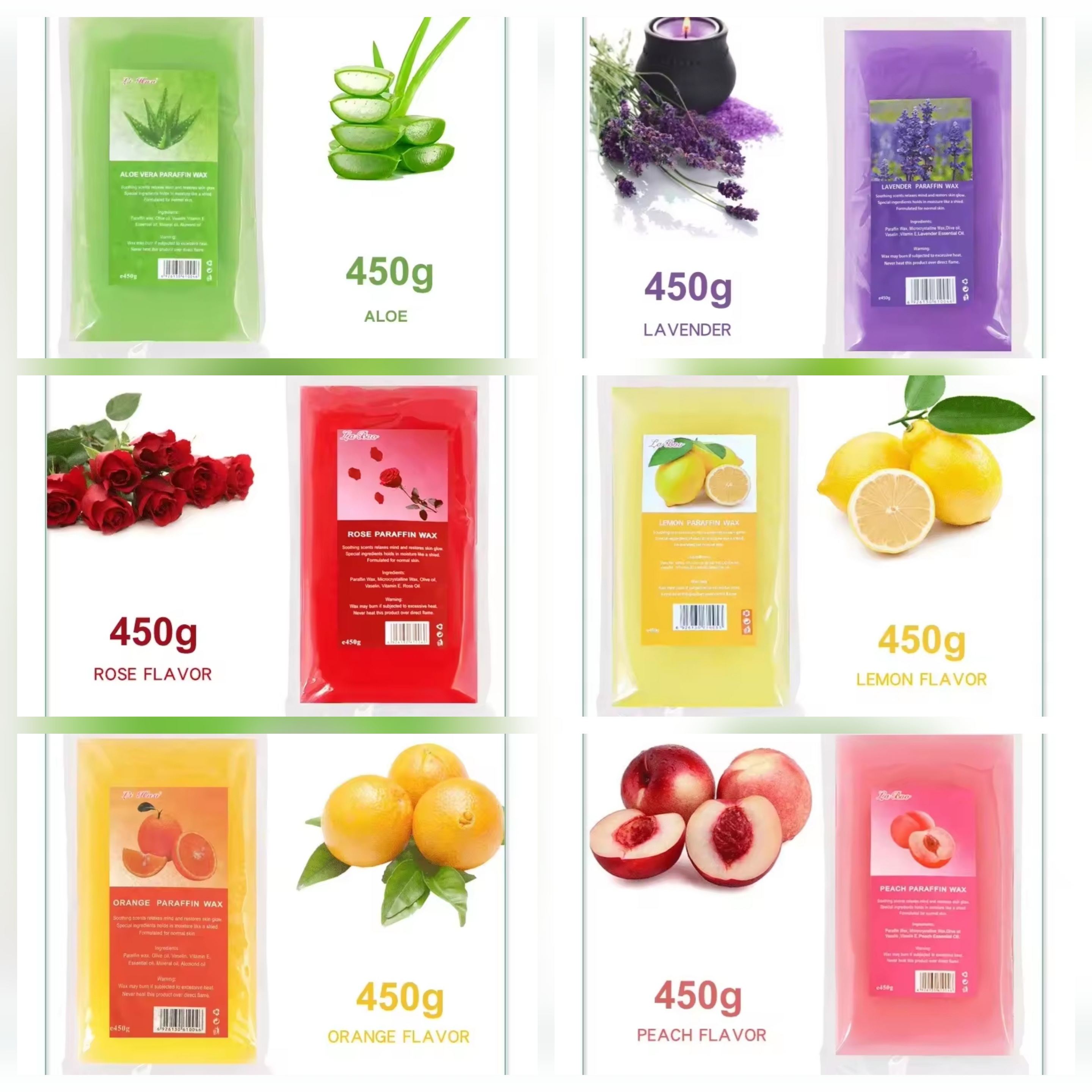 พาราฟิน ก้อนพาราฟิน 450g. Paraffin