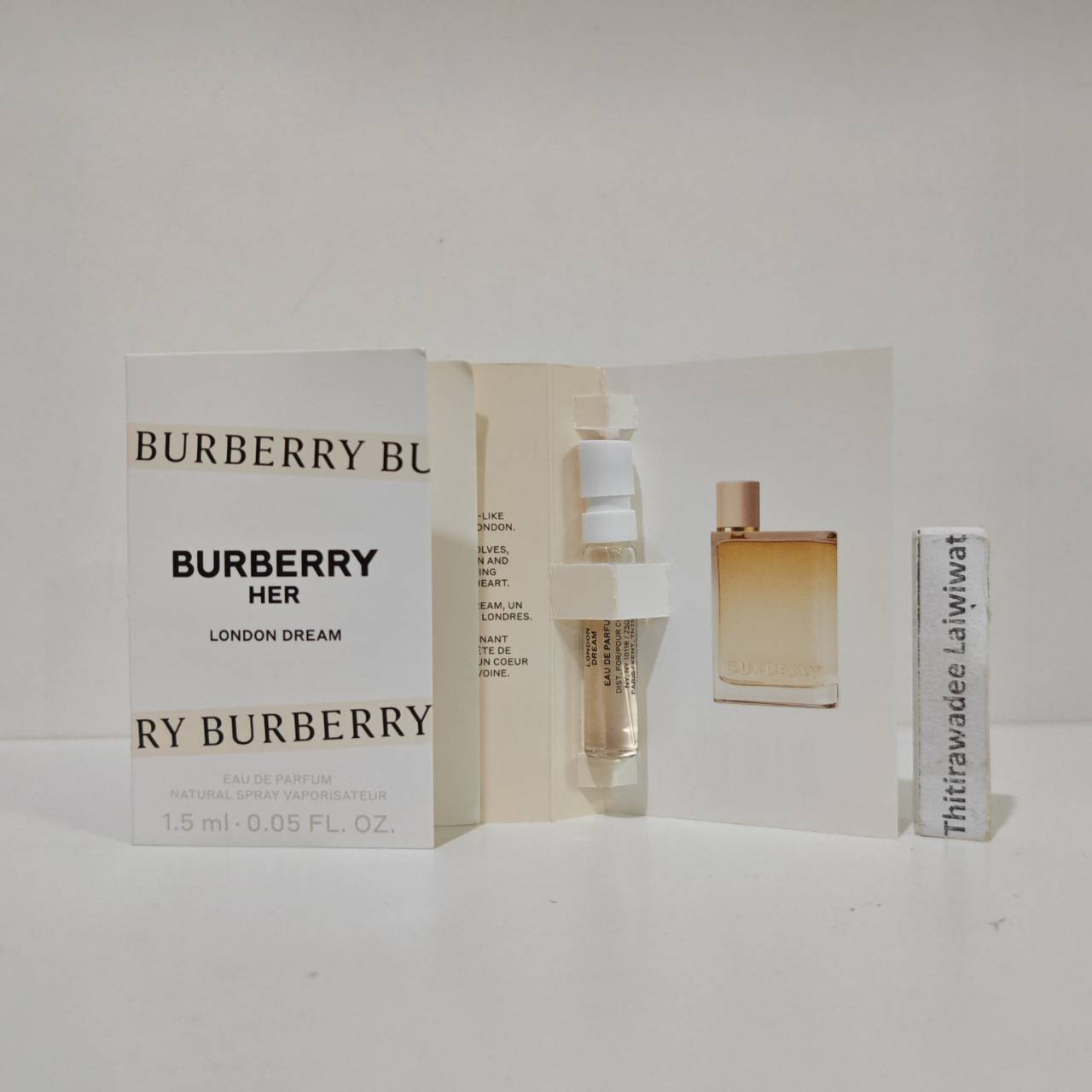 น้ำหอมไวออลหลอดทดลอง Burberry Her London Dream ไวออล 1.5ml Spray Sample Vial แบบหลอดทดลอง น้ำหอมไวออลแบบหลอด