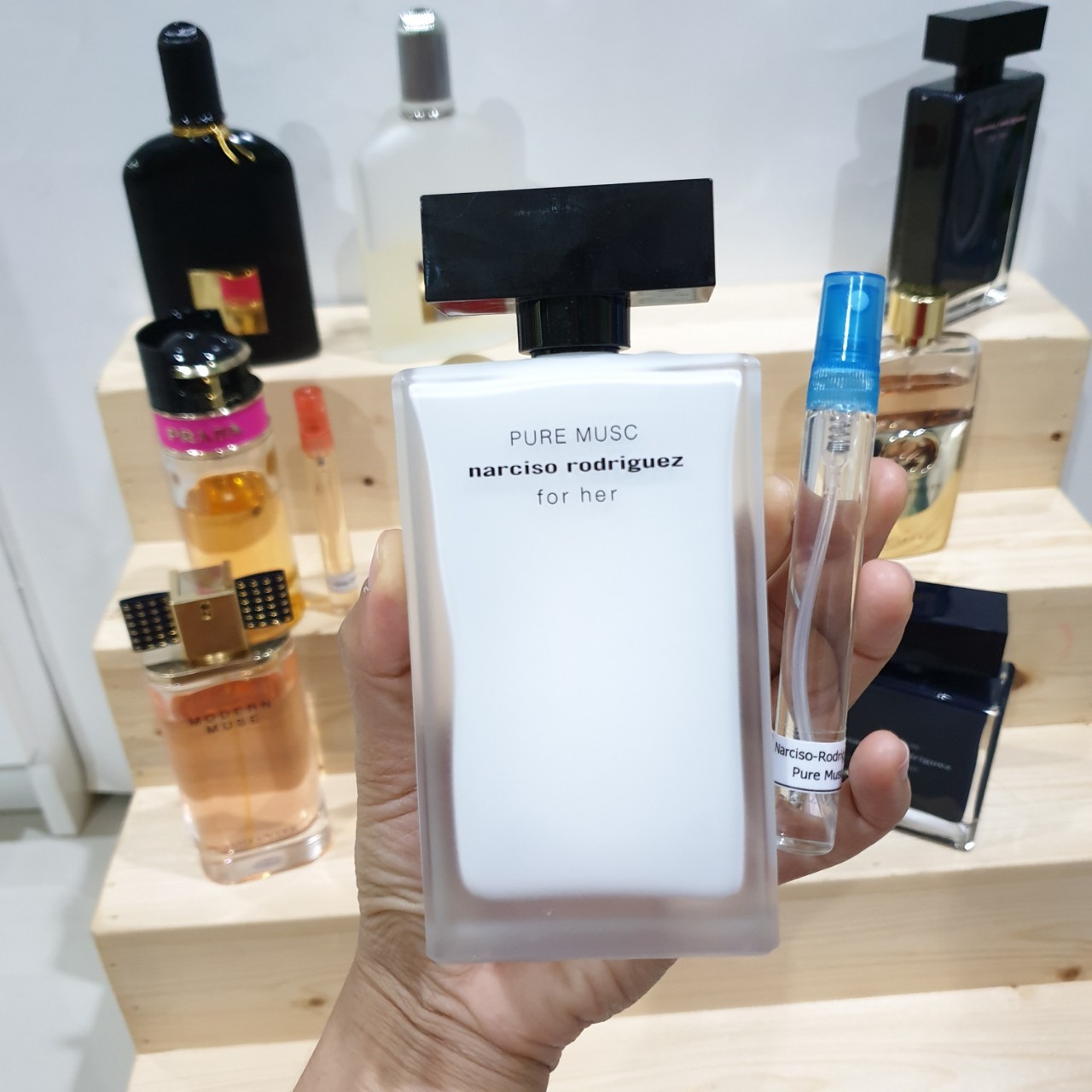 น้ำหอมแท้แบ่งขาย Narciso Rodriguez for Her Pure Musc EDP 💕Travel Size #แบบทดลอง