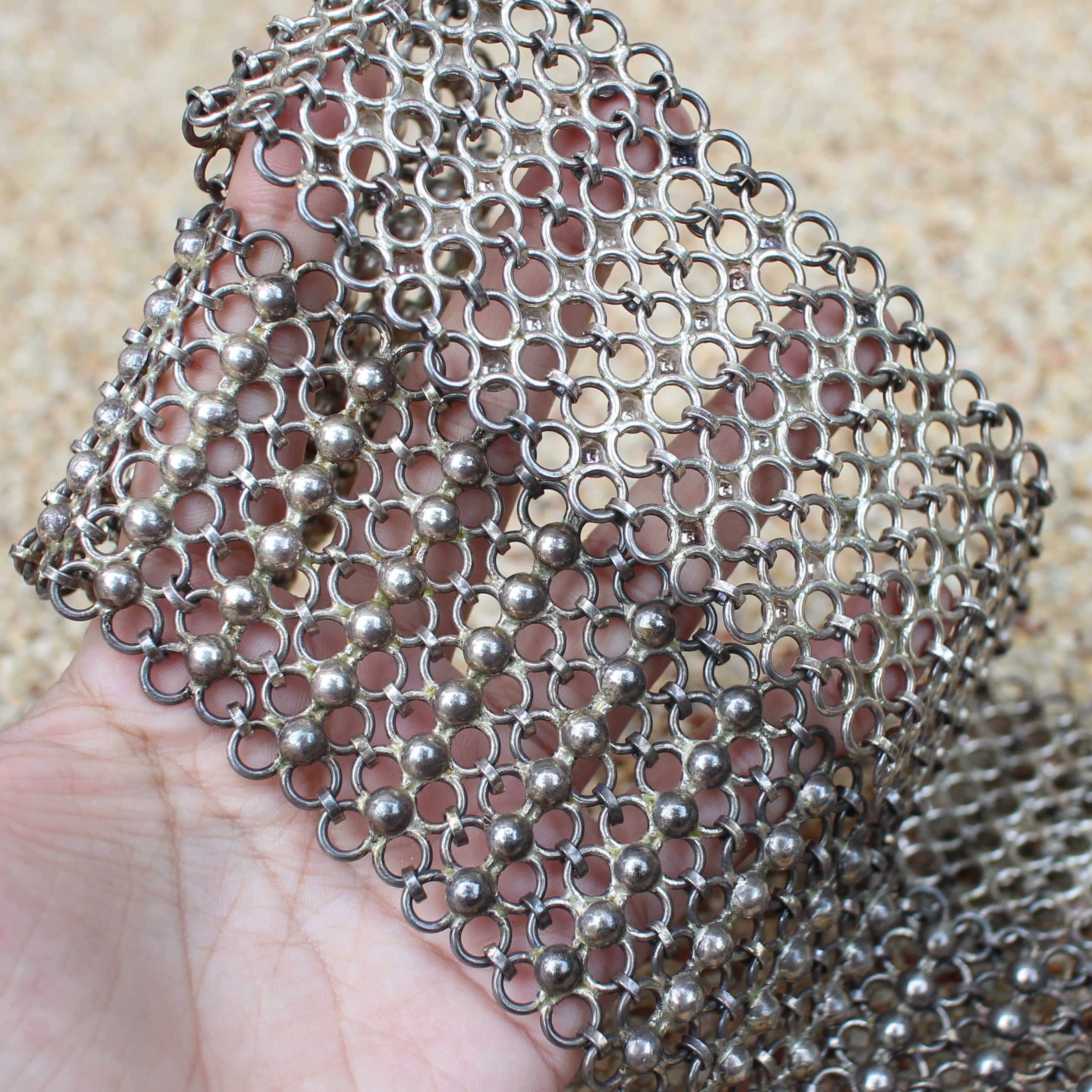 SI354 เข็มขัดเงิน ลายไทย เงินแท้ 92.5% นน. 467.2 กรัม ยาว 37.5 นิ้ว กว้าง 2 นิ้ว