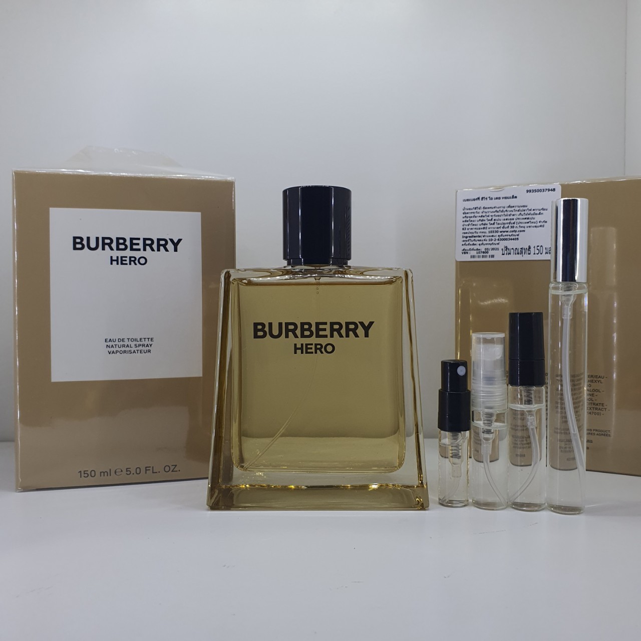น้ำหอมแท้แบ่งขาย Burberry Hero EDT 💦แบ่ง 💕Travel Size แบบทดลอง