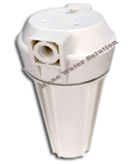 Housing HYDROMAX ขนาด 2 หุน 10" สีขาวฝาเรียบขาว