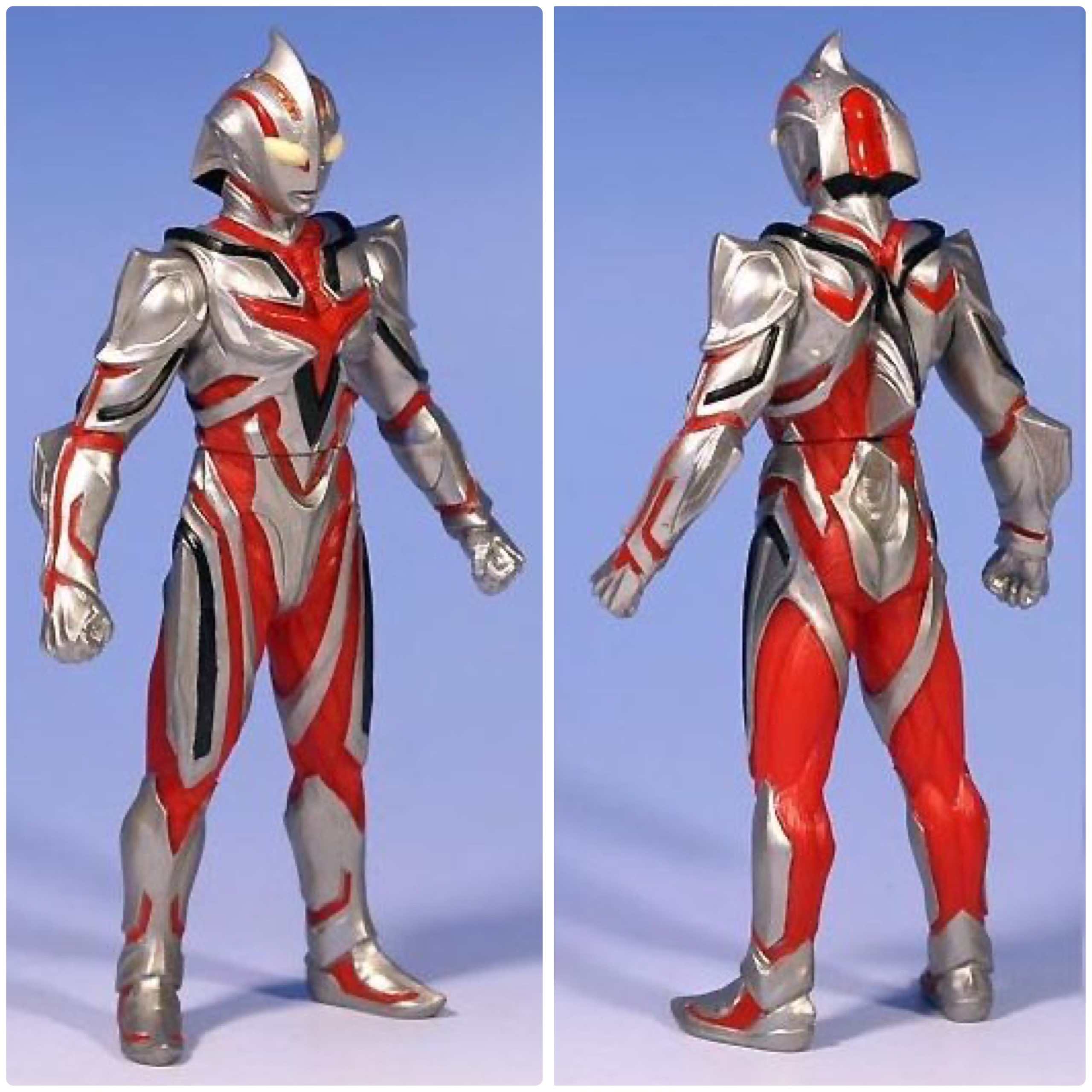 BANDAI UHS ULTRAMAN NEXUS THE NEXT ULTRA HERO SERIES 6" SOFT VINYL DETAIL ITEMS : NOBOX : IS A USEED TOY SCRATCHED JAPAN VERSION