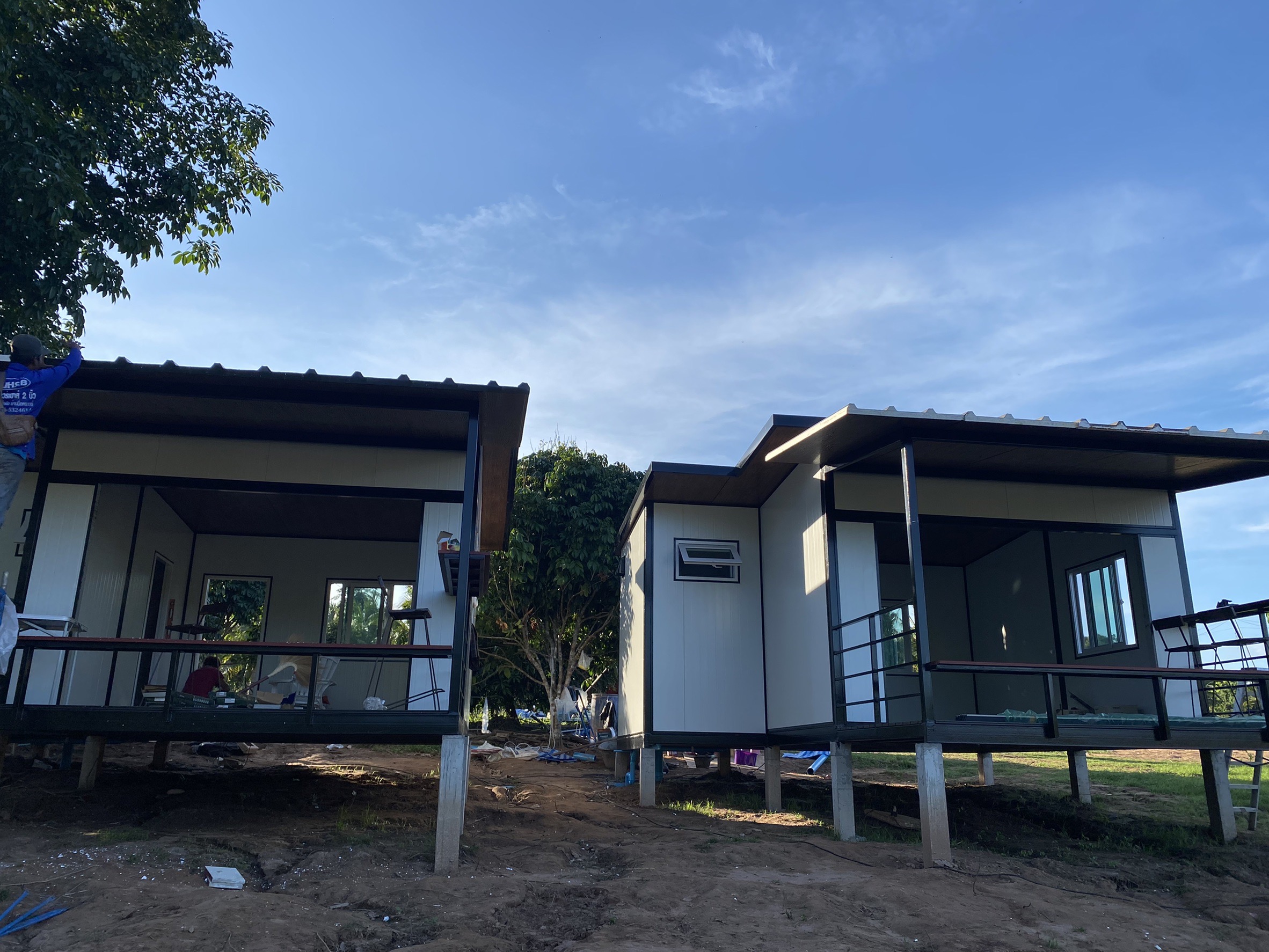 บ้านพักสไตล์รีสอร์ทขนาด4x5 เมตร