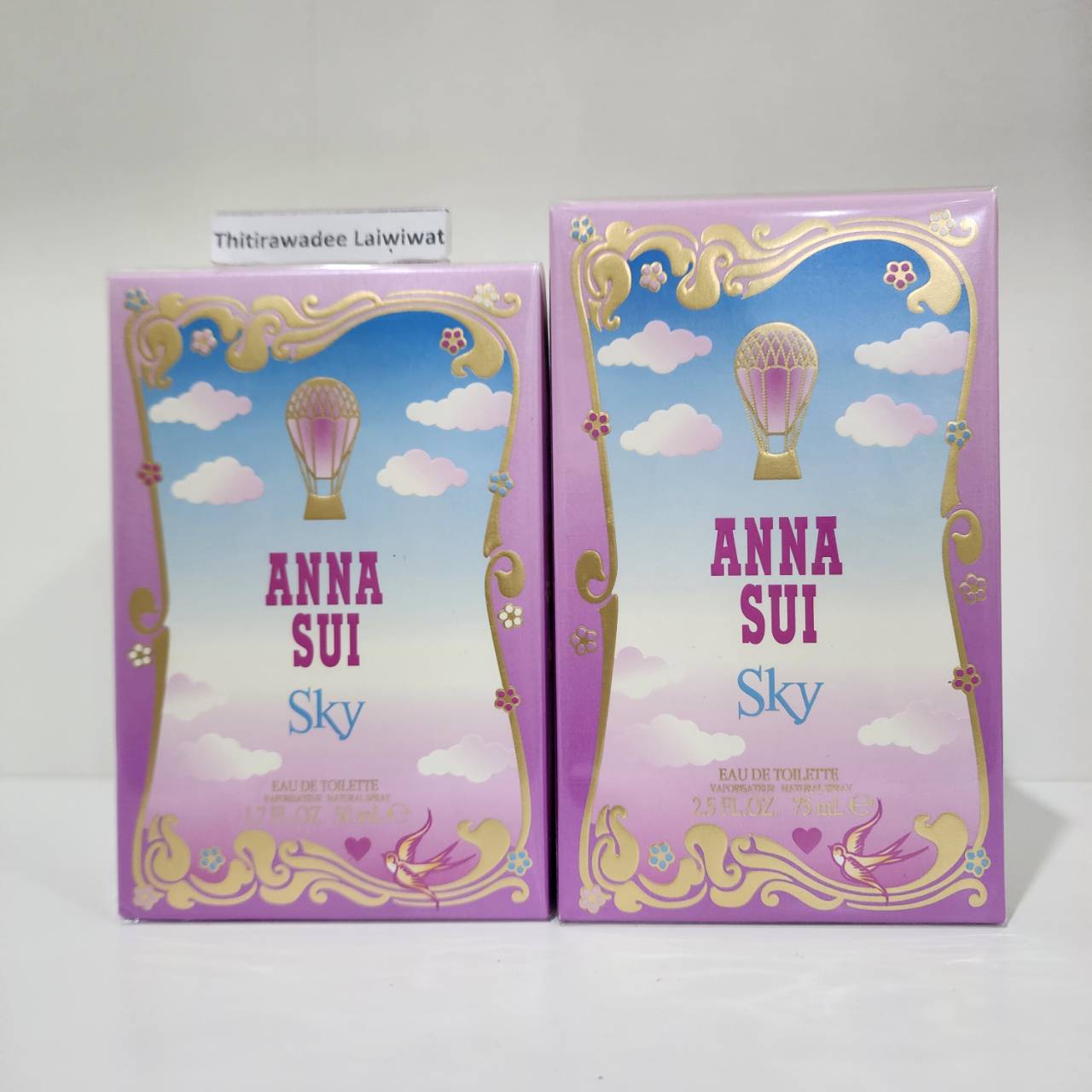 น้ำหอมแท้ Anna Sui Sky EDT 75ml กล่องซีลป้ายไทย