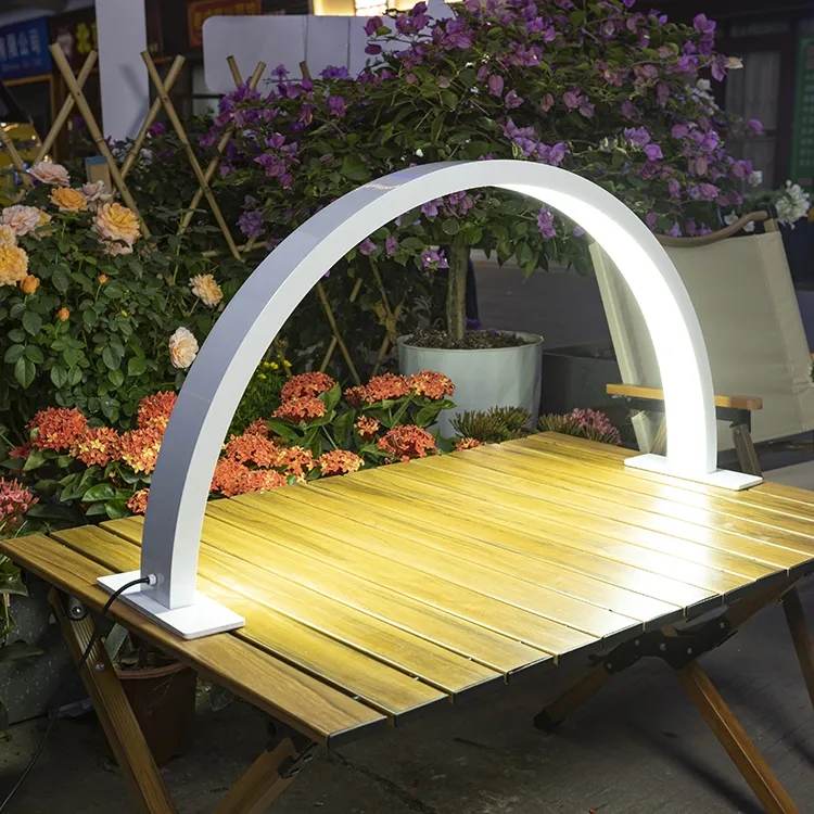 โคมไฟเสริมสวยแบบโค้ง โคมไฟตั้งโต๊ะ โคมไฟทำเล็บ ต่อขนตา 48w