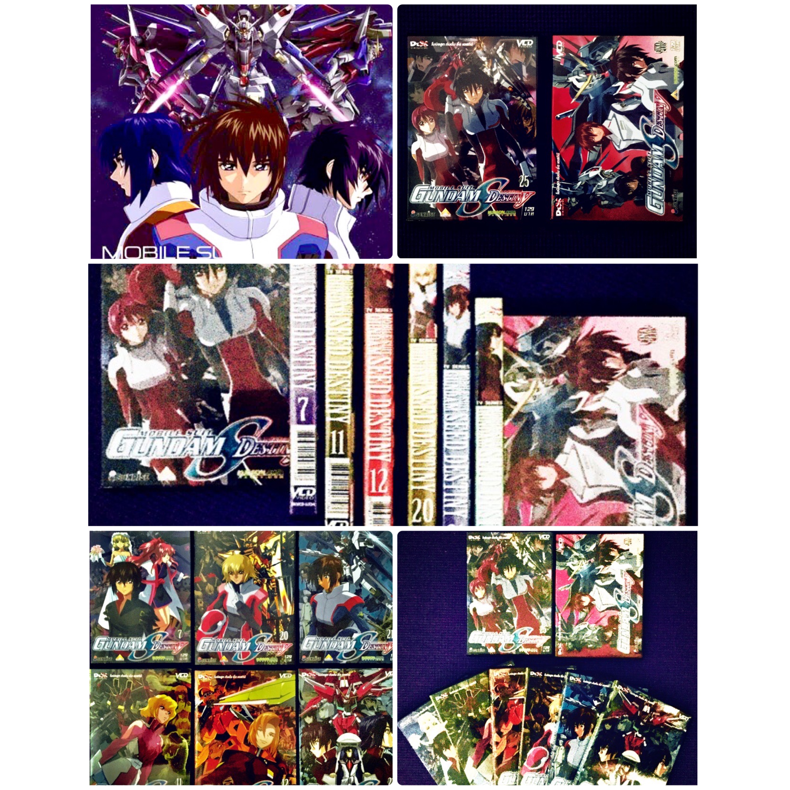MOBILE SUIT GUNDAM SEED DESTINY FINAL PLUS & VOL.25+(Vol.7,11,12,20,21,22) ฟรี แถม โปสการ์ด 36 แผ่น ขนาด 10*15 CM คิระ ยามาโตะ กับ ลักส์ ไคล์น