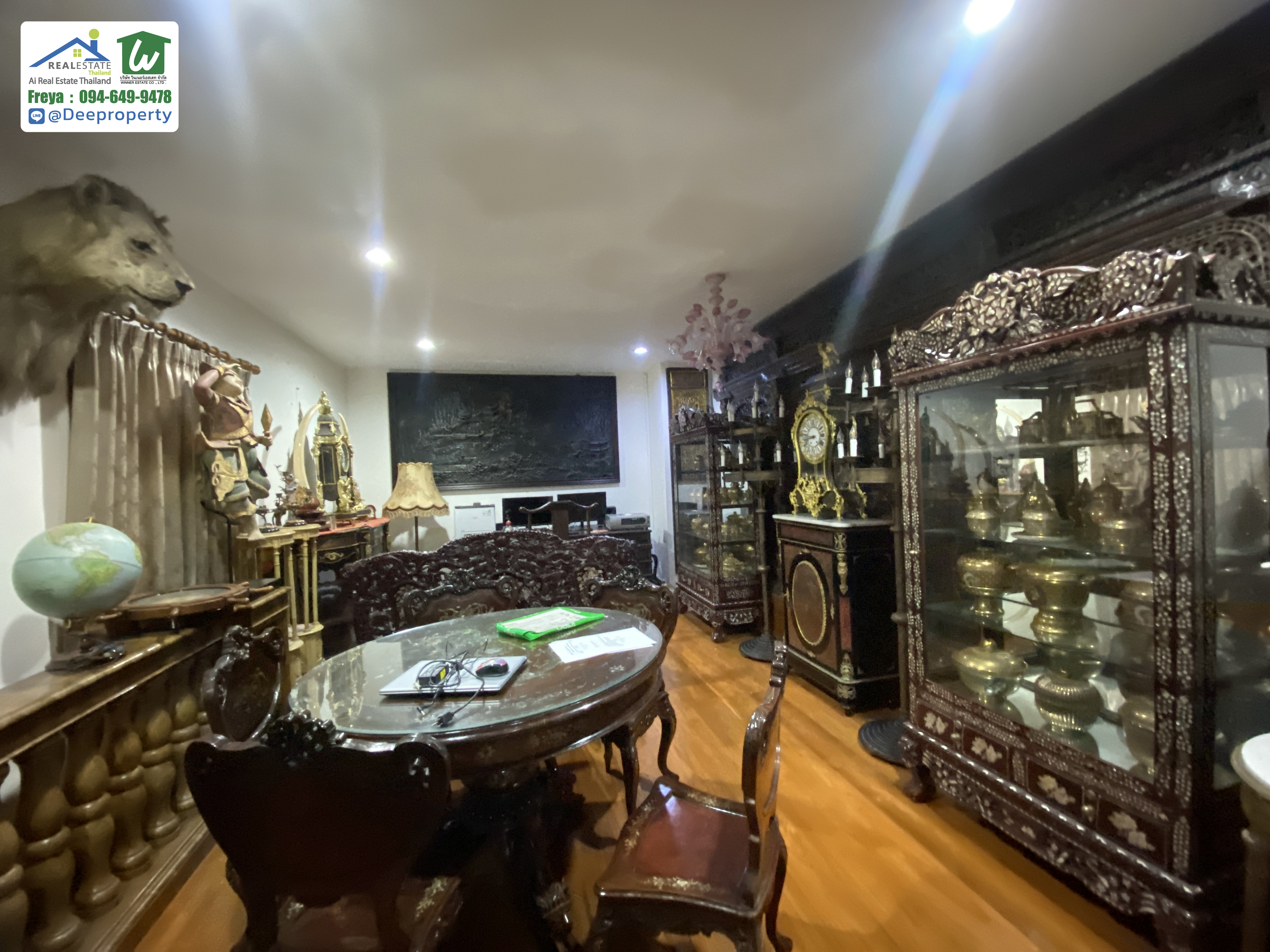 ขายบ้านเดี่ยว 3 ชั้น พหลโยธิน ซ.24 บ้านเรือนมณี ที่ดิน 185 ตรว. บ้านเรือนไทยประยุค บ้านหรูใจกลางเมือง พื้นที่ 1,000 ตรม ตกแต่งครบ.