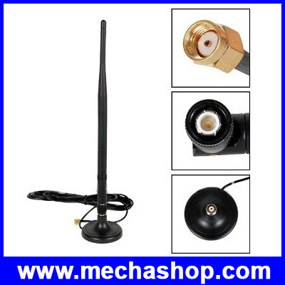 เสาขยายสัญญาณ สำหรับเราท์เตอร์โมเด็ม Wireless 10dBi Wireless WLAN WIFI Booster 10dBi RP-SMA antenna