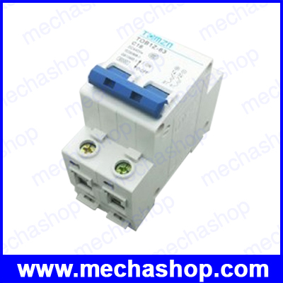 เซอร์กิตเบรกเกอร์ อุปกรณ์ป้องกันไฟฟ้าTOMZN 2P 16A DC 440V Circuit breaker ผ่านมาตรฐาน IEC60947, IEC60898 (เทียบเท่า IEC947.2)