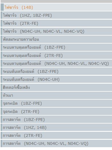 คู่มือซ่อม และ wiring diagram ทั้งคัน Toyota COASTER / RZB40,50 TRB40,50,60,70 BB42,50,60 BZB40,50,60,70 HZB50,70 XZB40,50,59,60,70 (RM047AE)