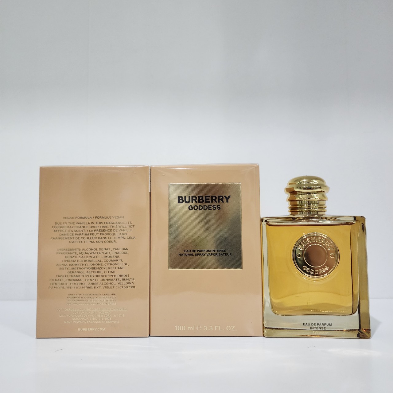น้ำหอมแท้ Burberry Goddess EDP Intense 100ml กล่องซีล