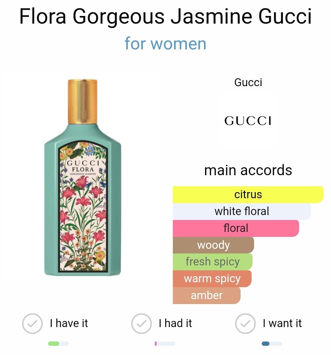 น้ำหอมแท้แบ่งขาย Gucci Flora Gorgeous Jasmine Eau de Parfum 💕Travel Size แบบทดลอง