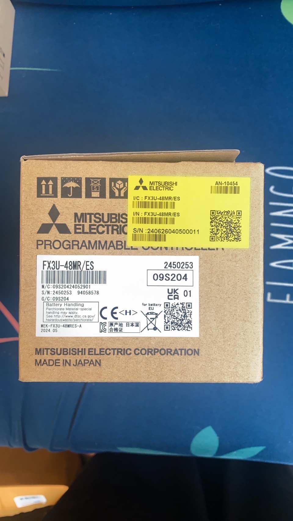 PLC MITSUBISHI รุ่น FX3U-48MR/ES สำเนา