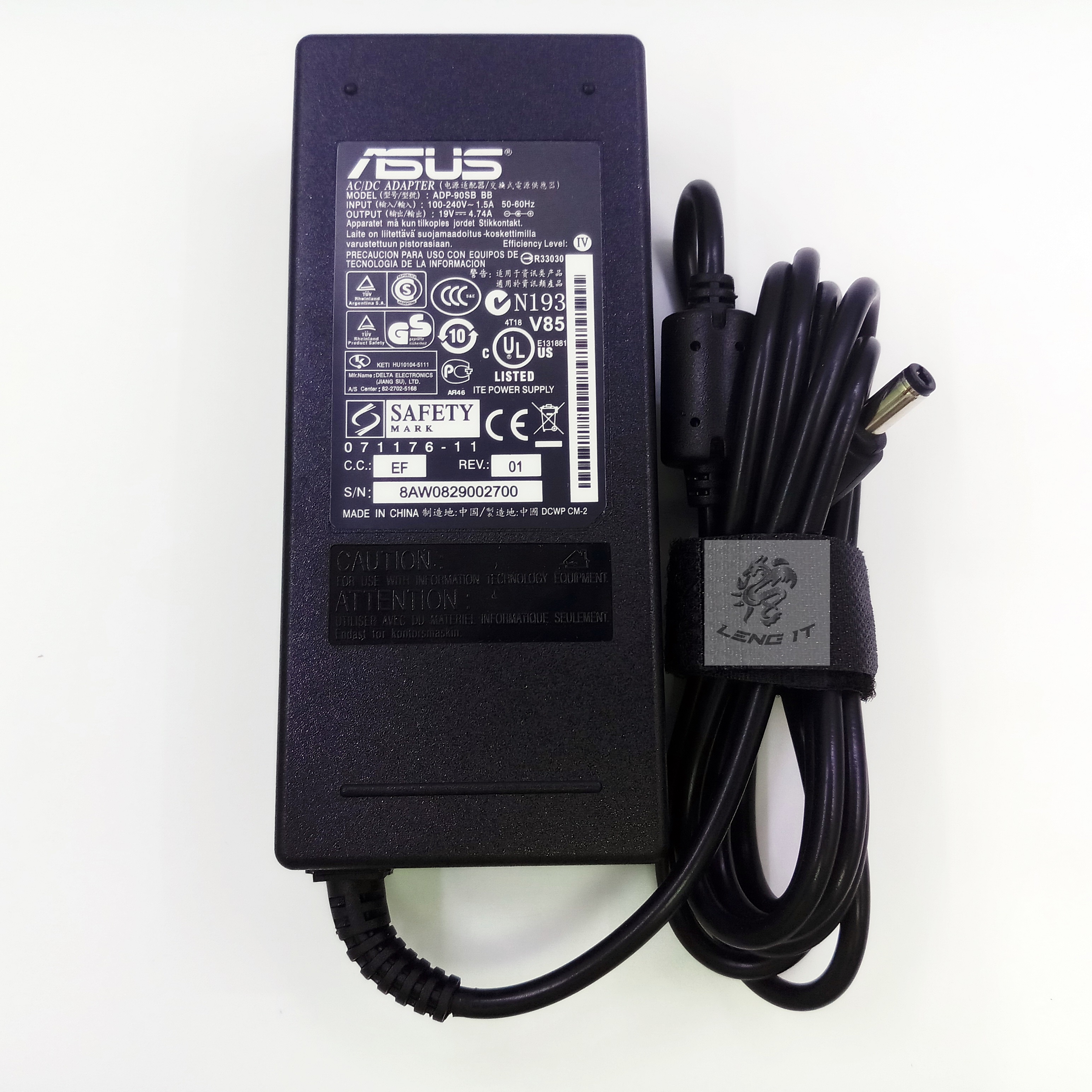 ADAPTER ASUS 19V 4.74A 90W หัว5.5*2.5 MM (ของเทียบ OEM)