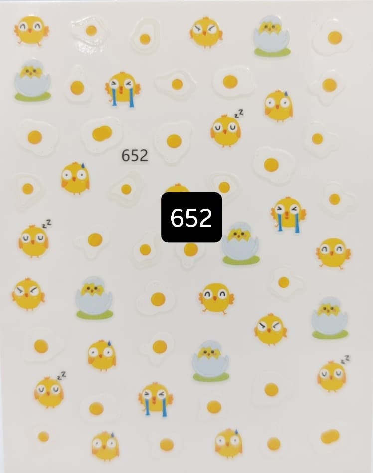 สติ๊กเกอร์แต่งเล็บ รูปต่างๆ