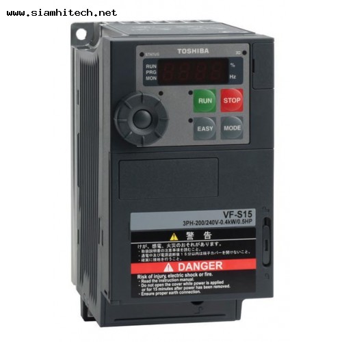 Invertor Toshiba VFS15-4037PL-W ไฟ 3 เฟส 380V. (5แรง) NEW