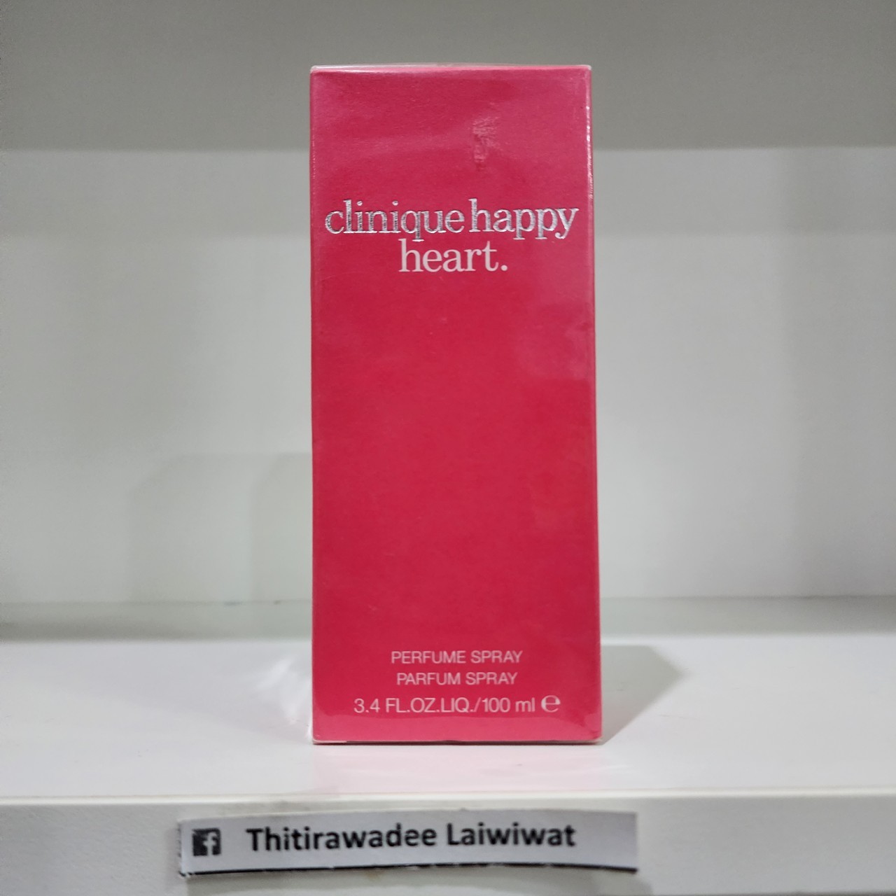 น้ำหอม Clinique Happy Heart Perfume Spray 100ml กล่องซีล