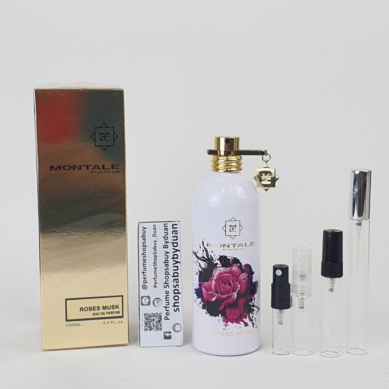 น้ำหอมแท้แบ่งขาย Montale Rose Musk edp💕Travel Size #แบบทดลอง