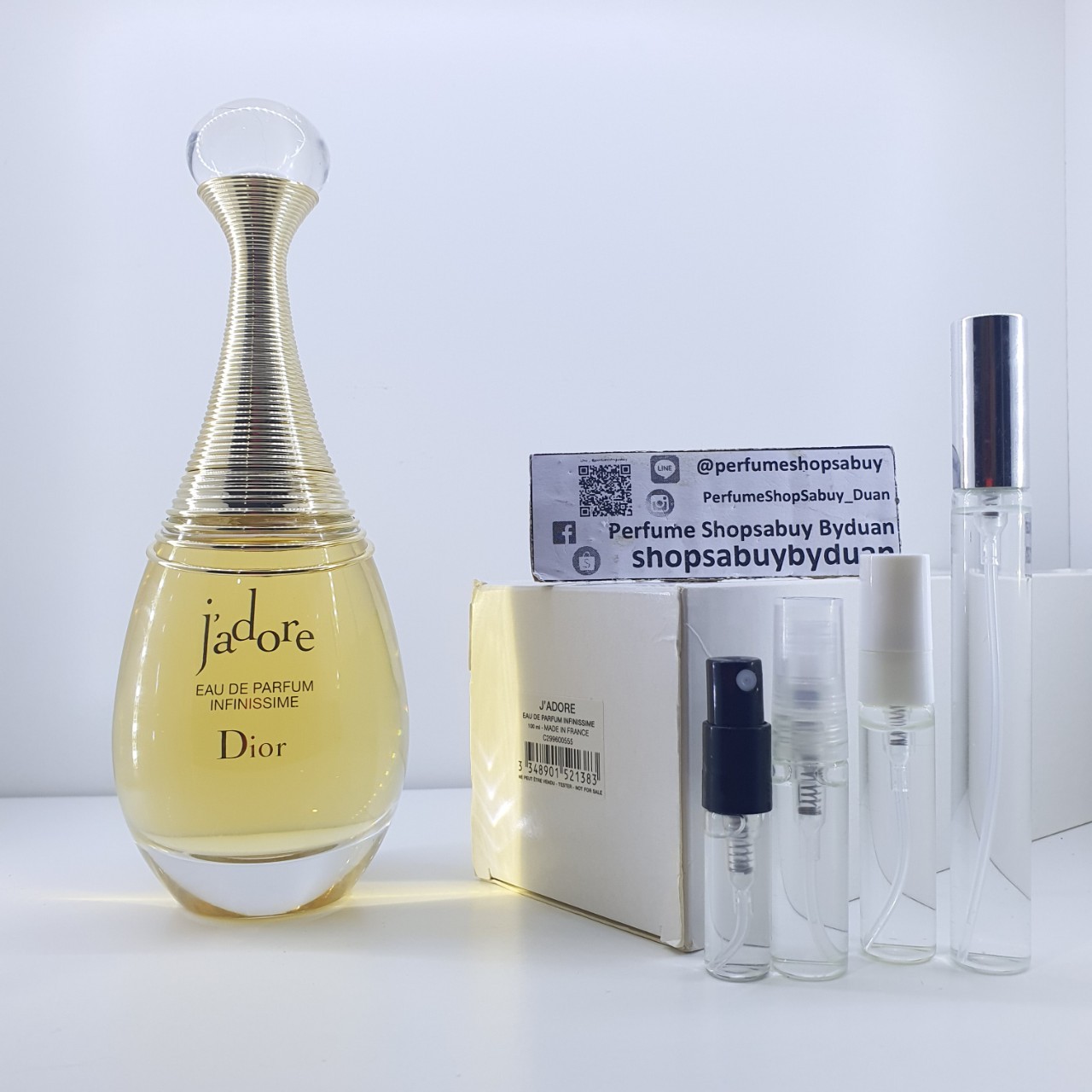 น้ำหอมแท้แบ่งขาย Christian Dior J’Adore Jadore Infinissime EDP 💕Travel Size แบบทดลอง