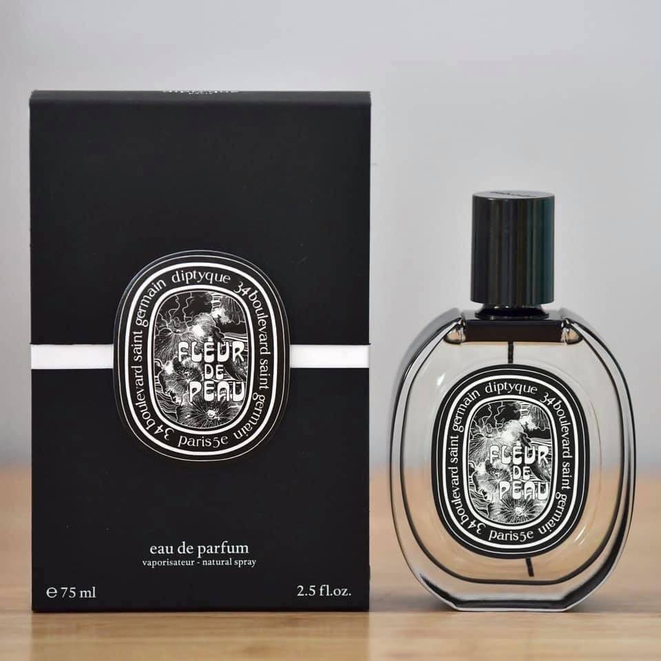 น้ำหอมแท้ Diptyque Fleur De Peau EDP 75ml กล่องซีล