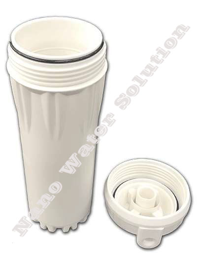 Housing 10" สีขาวทึบ เกลียว 1/4"