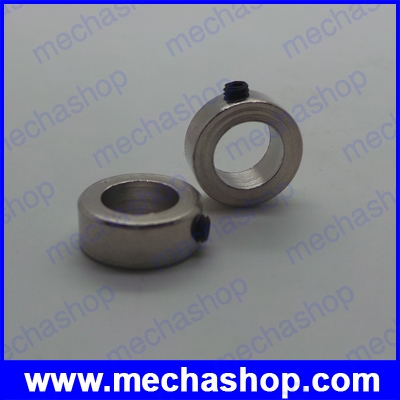 (2 ชิ้น) แหวนล็ออกเพลา แหวนล็ออกบูช 8x13mm หนา 5mm Metal Bushing axle sleeve หนัก 2.3 g Weight Stainless steel shaft sleeve