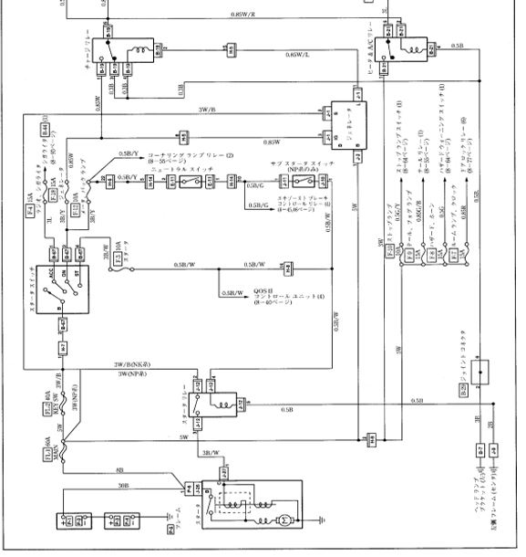 ISUZU ELF CNG/LPG (2000-5~) วงจรไฟฟ้าเครื่องยนต์ 4HF1-CNG 4HG1-LPG รถบรรทุกอีซูซุเอลฟ์ ISUZU ELF CNG / LPG WIRING DIAGRAM วงจรเชียงกงญี่ปุ่น ไวริ่งไดแกรมรถบรรทุก บอดี้ NHR NKR NPR NHS NKS
