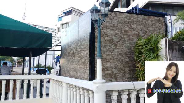 ออฟฟิศสำเร็จรูป ล็อบบี้โรงแรม ขนาด 5.00x15.00 เมตร