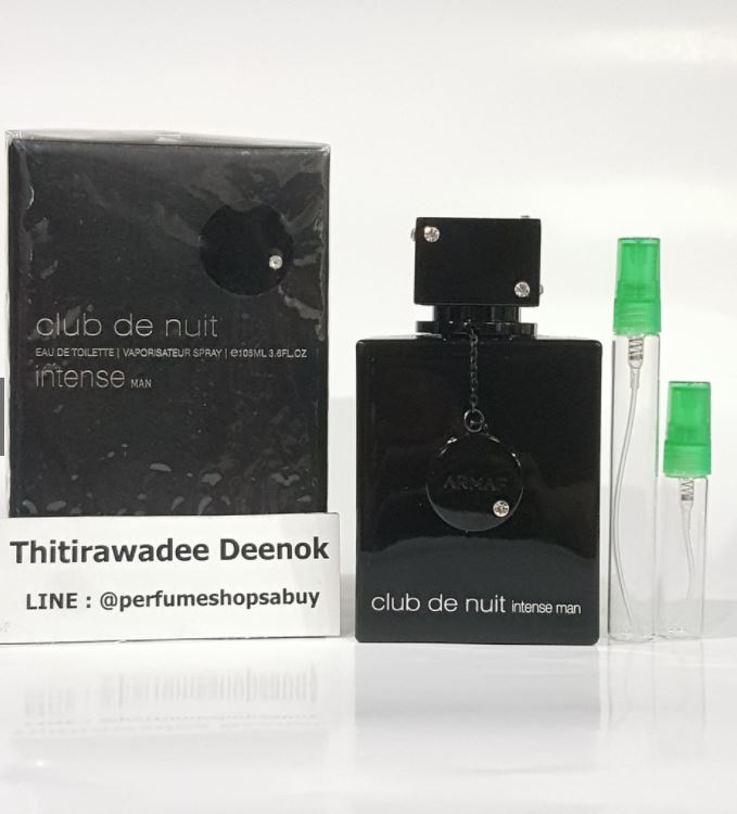 น้ำหอมแท้แบ่งขาย Armaf Club de Nuit Intense for Men โคลนกลิ่น Creed Aventus 💦แบ่ง 💕Travel Size แบบทดลอง