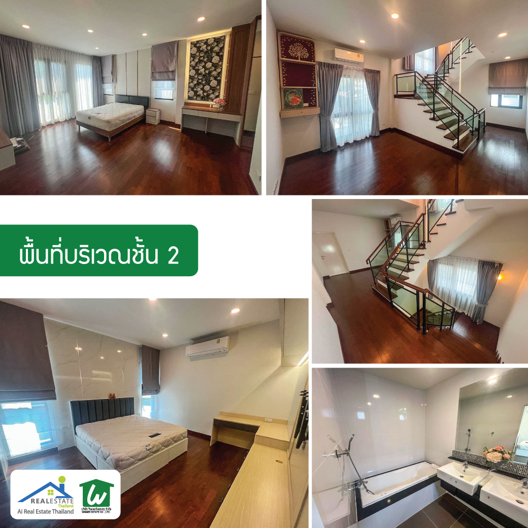🏡 ให้เช่า บ้านเดี่ยว 3 ชั้น แต่งครบ พร้อมอยู่ สุดหรูสไตล์โมเดิร์น โครงการ The City เอกมัย-ลาดพร้าว กรุงเทพฯ.✨
