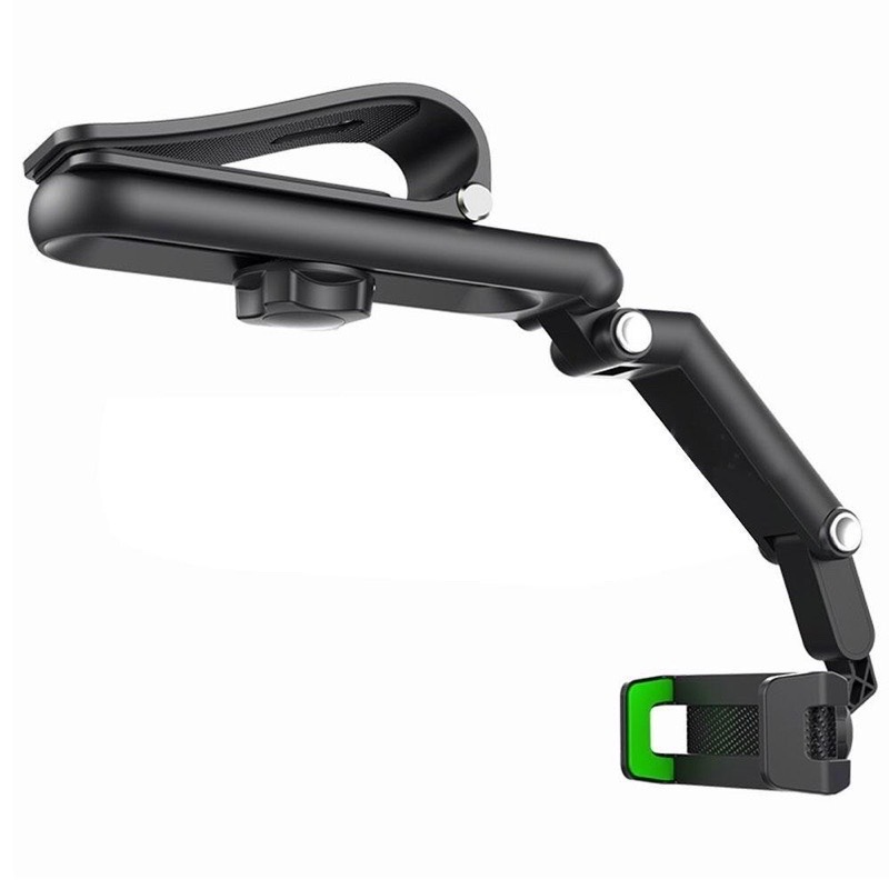 CAR HOLDER ที่ยึดมือถือในรถยนต์ แบบติดที่บังแดด หมุนได้ 360 องศา