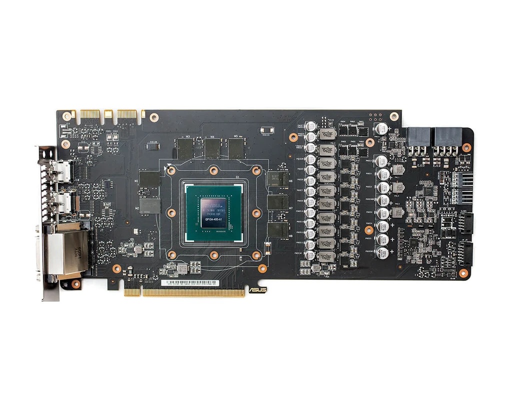 Bykski ASUS Strix 1060/1070/1080/Ti Full Coverage GPU Water Block - Clear (N-AS1080TI STRIX-X)