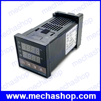เครื่องวัดอุณหภูมิ เครื่องควบคุมอุณหภูมิ Temperature Controller REX-C100FK02-M*AN Relay Output เอาพุทรีเลย์