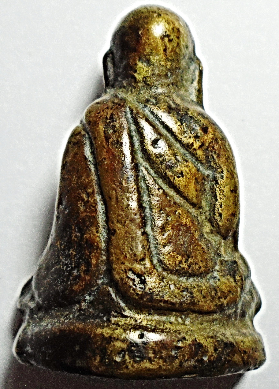 รูปหล่อโบราณ หลวงพ่อเงิน ออกวัดท่ามะไฟ พิจิตร ปี 2460