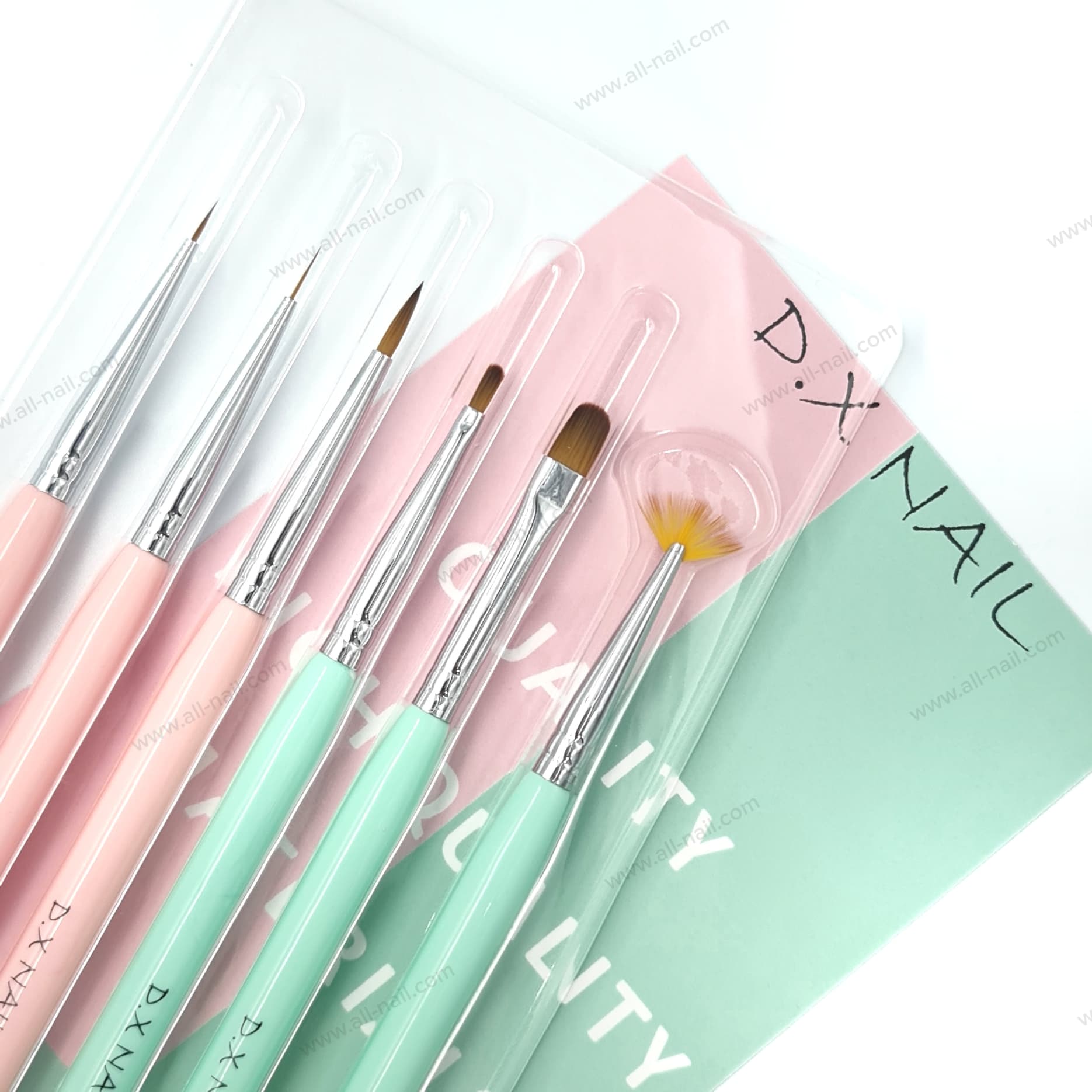 ชุดพู่กัน ชุดพู่กันเจล พู่กันปั้น พู่กันเพ้นท์ มีทั้งหมด6แท่ง