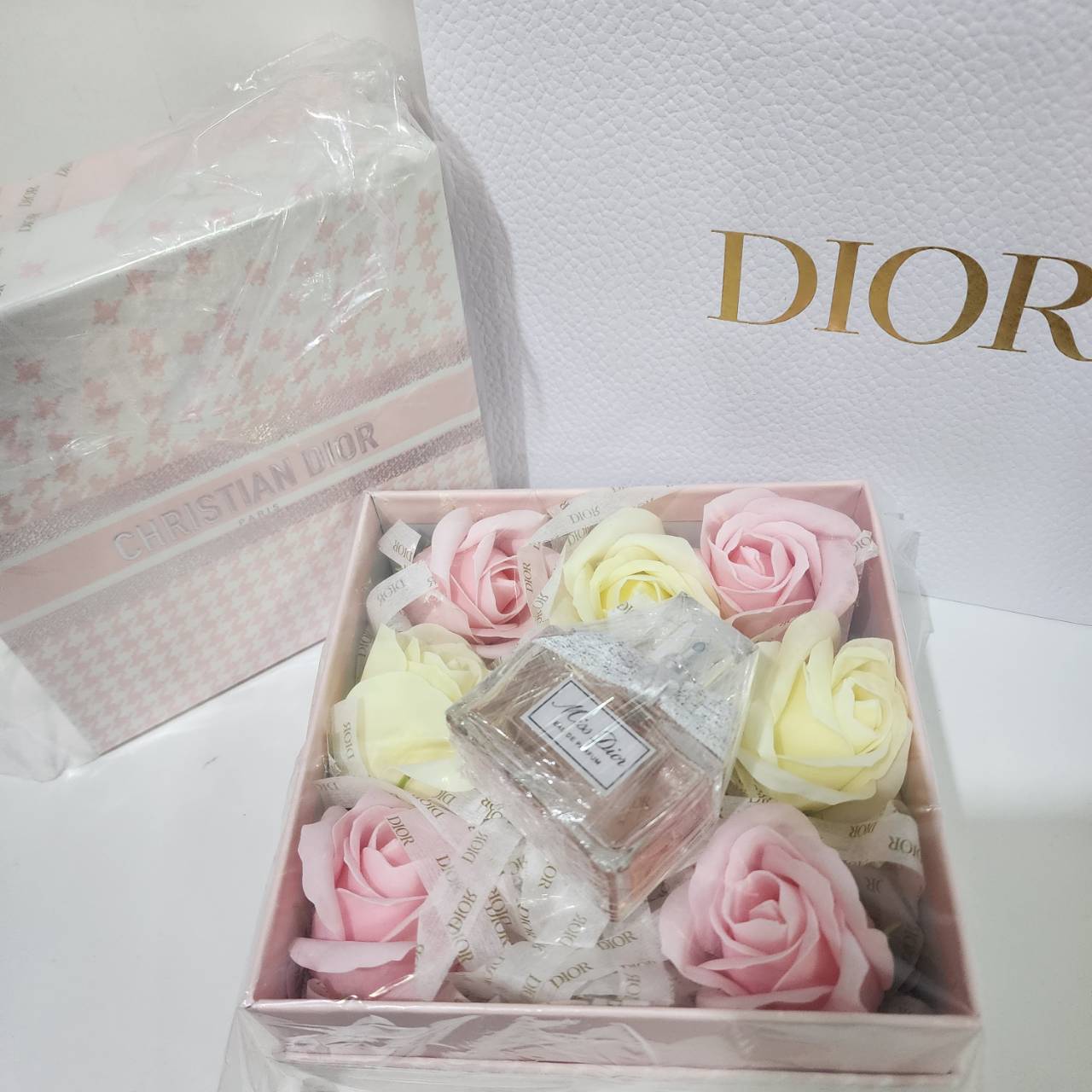 น้ำหอมแท้ Christian Dior Miss Dior EDP 30ml Box set Rose กล่อง limited • ดอกกุหลาบ • ถุง dior น่ารักเกินเบอร์