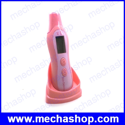 เครื่องตรวจสภาพผิว เครื่องวัดความชื้นผิวหน้า เครื่องวิเคราะห์สภาพผิว Digital Moisture Monitor Detector For Skin With LCD Facial Analyzer Tester Moistu