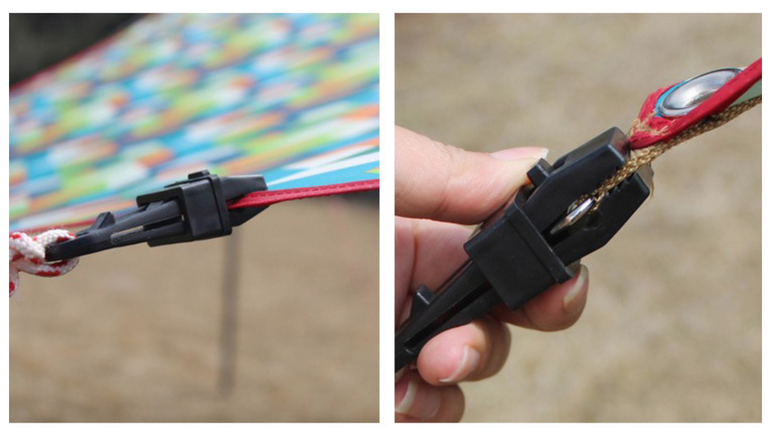 ตัวหนีบ รั้งผ้าเต้นท์ รุ่นตัวใหญ่