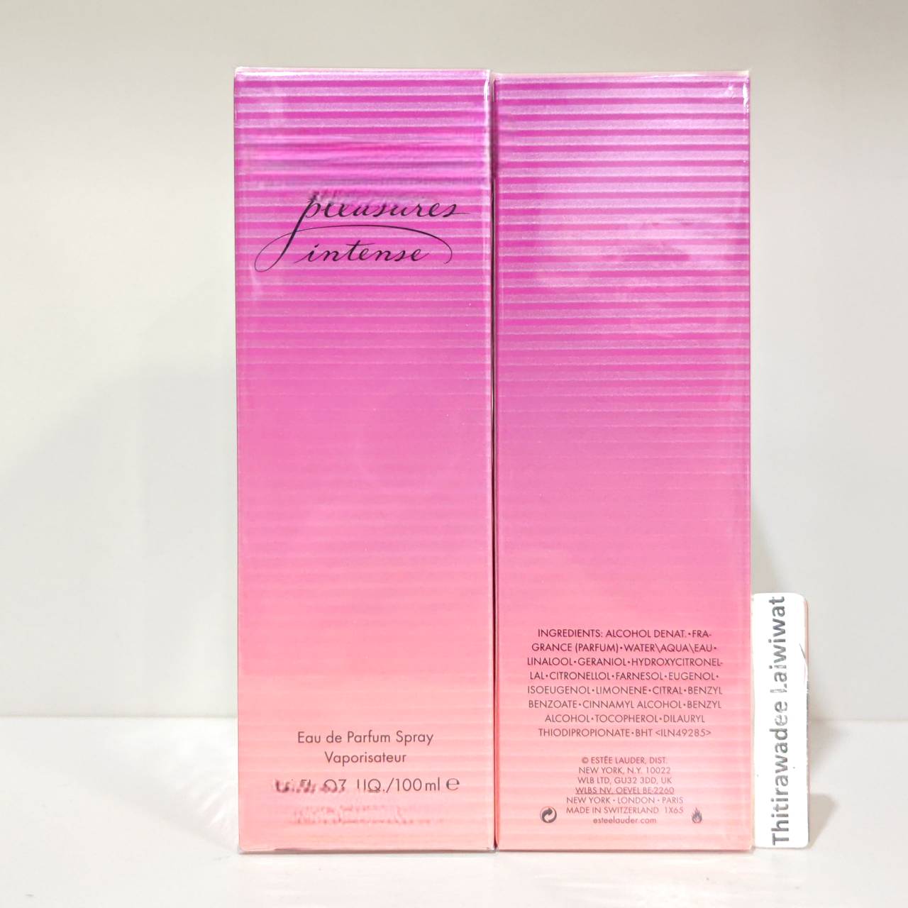 น้ำหอม Estee Lauder Pleasures Intense for Women EDP 100ml. กล่องซีล