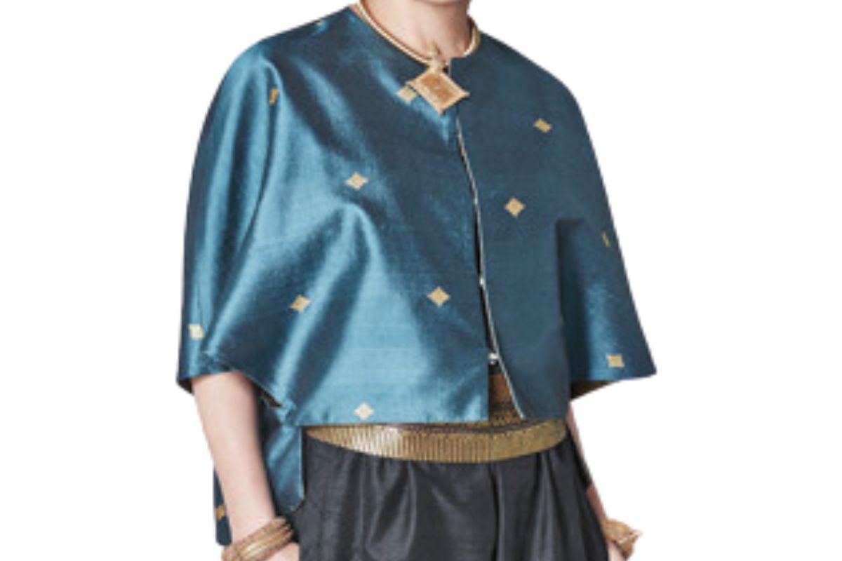 แบบตัด เสื้อผ้าไหม (ไม่รวมผ้า) ตามแบบ รหัส CUT-ST-0711661