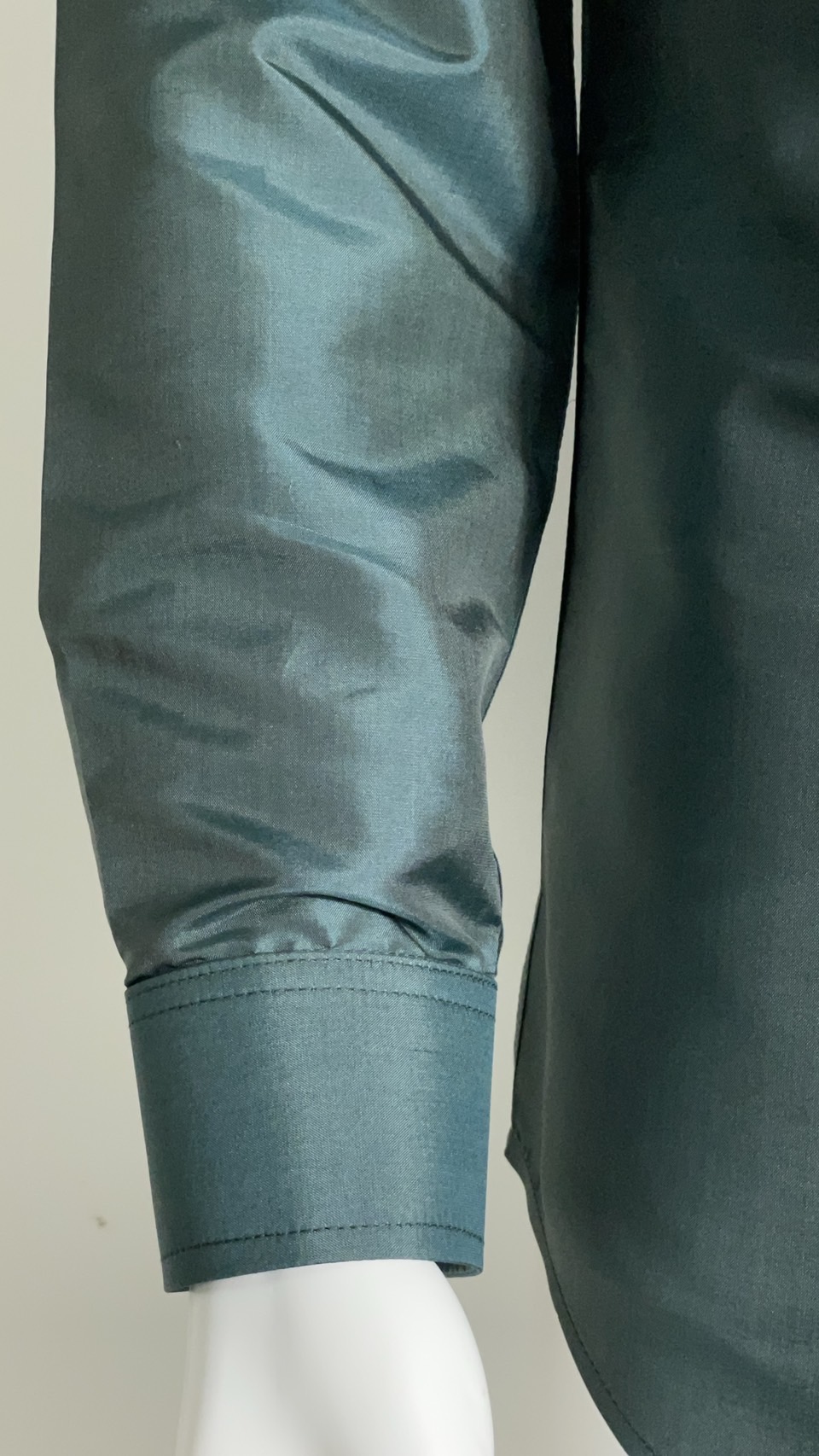 เสื้อเชิ้ตแขนยาว ไม่อัดผ้ากาว | ตัดเย็บตามรูปร่าง | เลือกผ้า ส่งไซส์ได้