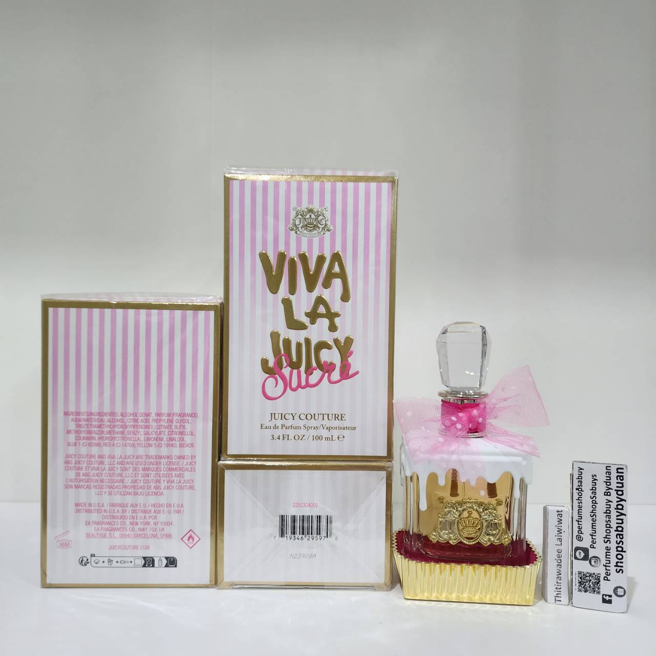น้ำหอมแท้แบ่งขาย Juicy Couture Viva La Juicy Sucre 💦แบ่ง💕Travel Size #แบบทดลอง