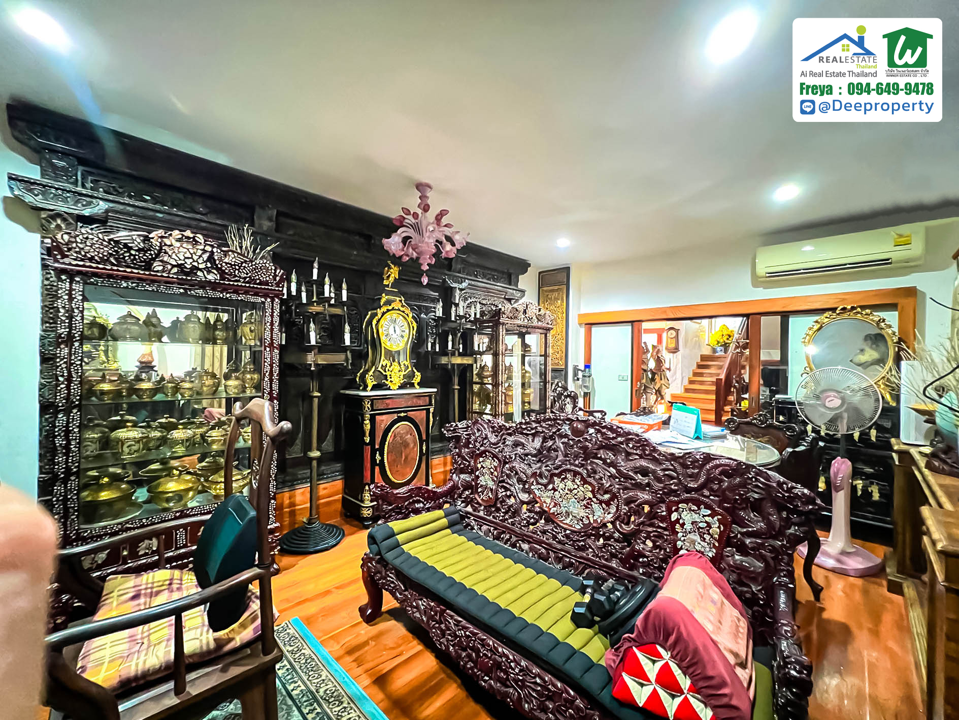 🏡บ้านเดี่ยวเรือนไทยประยุกต์ 3 หลัง ตกแต่งครบพร้อมอยู่ บนพื้นที่ดินรวม 185 ตรว. พหลโยธิน ซ.24 ใกล้ BTS และ ห้างดัง Central ลาดพร้าว, Major รัชโยธิน.