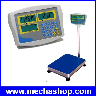 เครื่องชั่งดิจิตอล เครื่องชั่งนับจำนวน KC Counting Platform Scales 60Kg/10g, 100Kg/10g, 150Kg/10g, 300Kg/20g, 600Kg/50g, 1000Kg/200g โครงสร้างเหล็ก ฝาครอบสแตนเลส ยี่ห้อ TSCALE(ไต้หวัน)