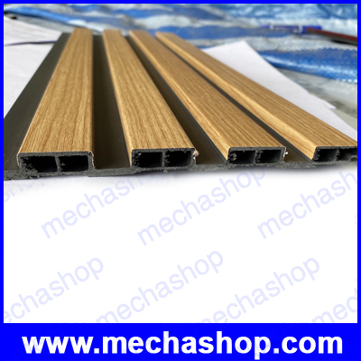 Great Wall Board ไม้เทียม ผนังไม้เทียมตกแต่งบ้าน ตกแต่งผนัง Size: 152x2900mm 12mm Raw Material: Virgin