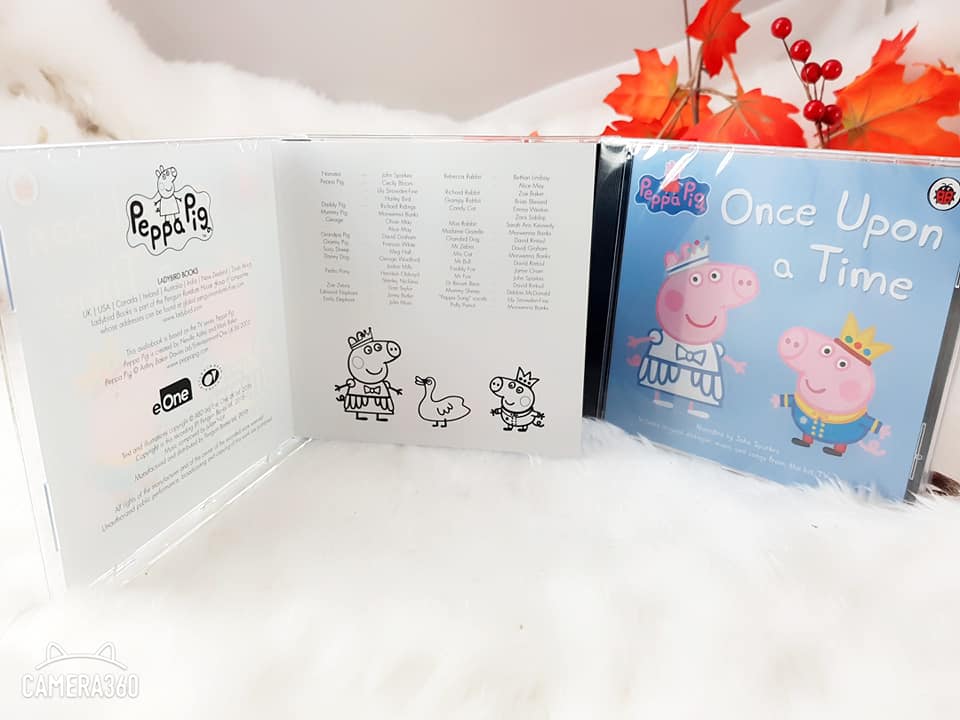 Peppa Pig: Once Upon a Time รวมนิทานเสียง Peppa Pig AUDIO CD 10 เรื่อง พร้อมส่ง