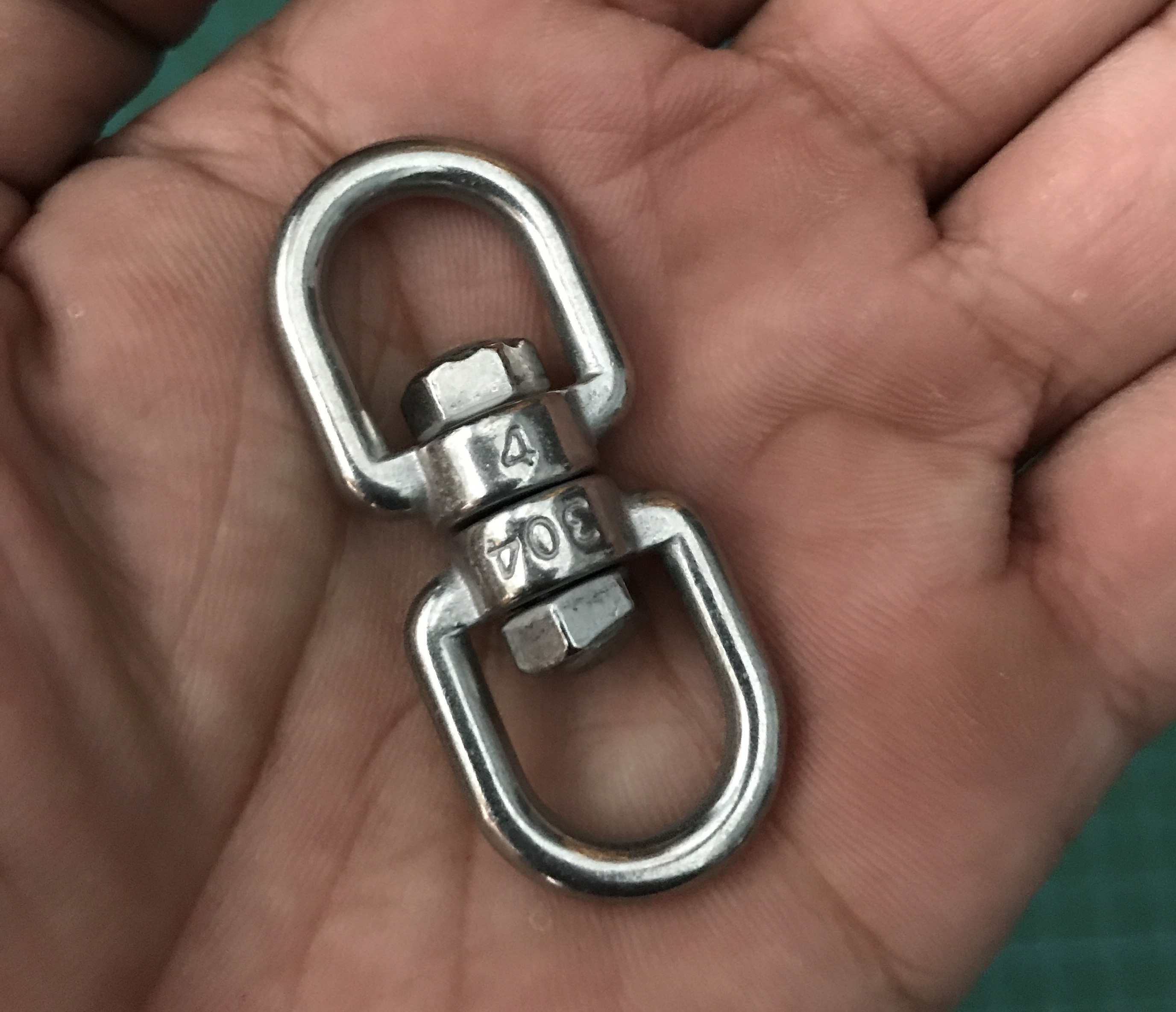 swivel eye/eye ลูกหมุน สแตนเลส size M4