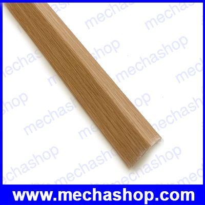 ปิดขอบปิดมุม แยกตามสีไม้ Internal Angles Line Same color As pvc wall panel Size: W25mm * H25mm * 2900MM